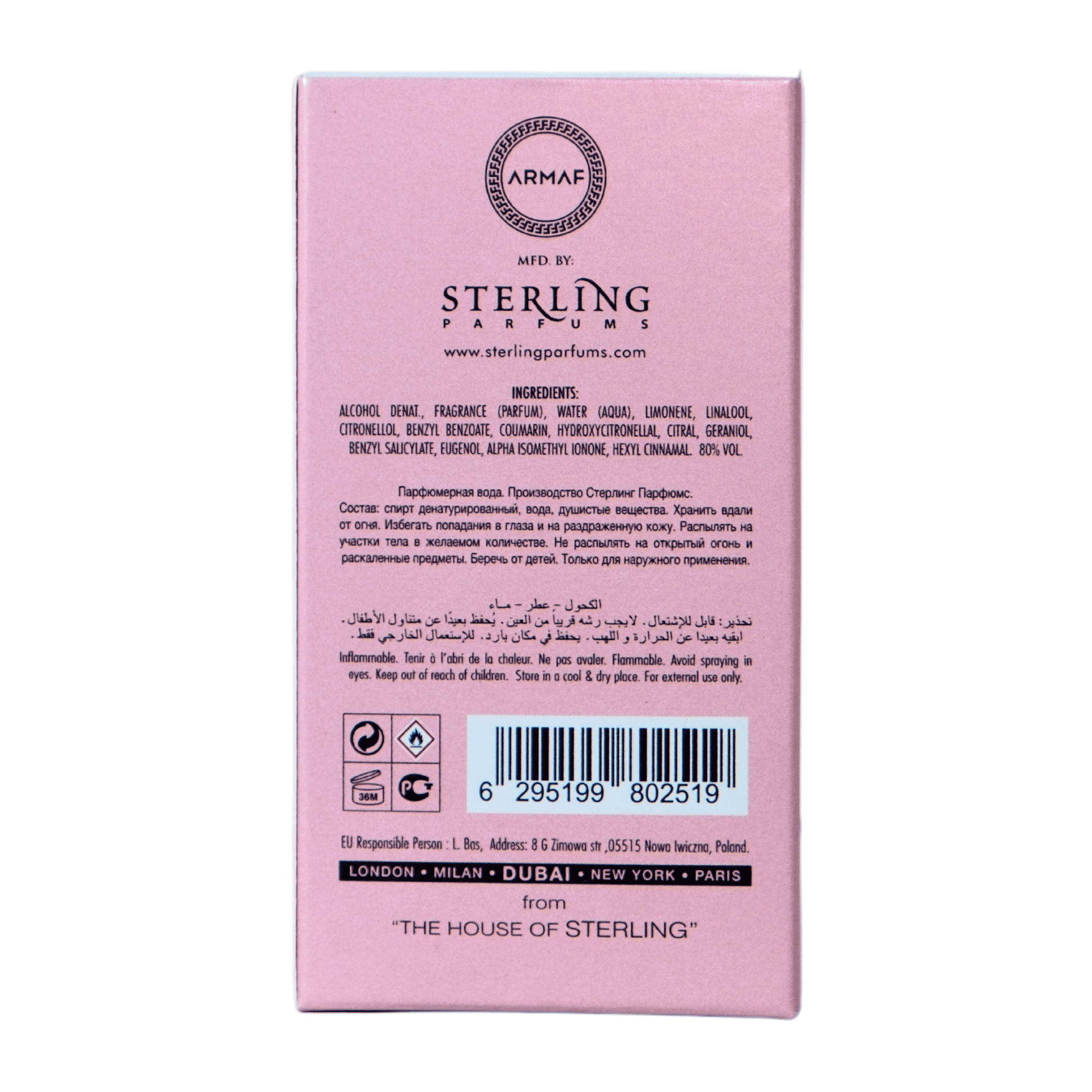 Armaf Odyssey Candee Eau De Parfum (EDP) 7ml - Sweet and Fruity Long-Lasting Fragrance for Women - Trial Pack