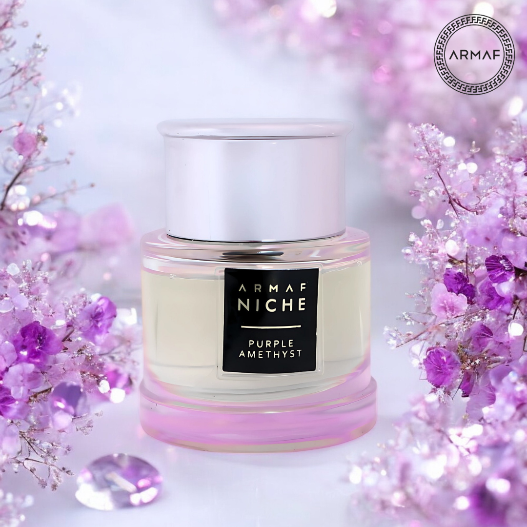 Armaf Niche Purple Amethyst Eau De Parfum for Women 90ml – Floral Fragrance