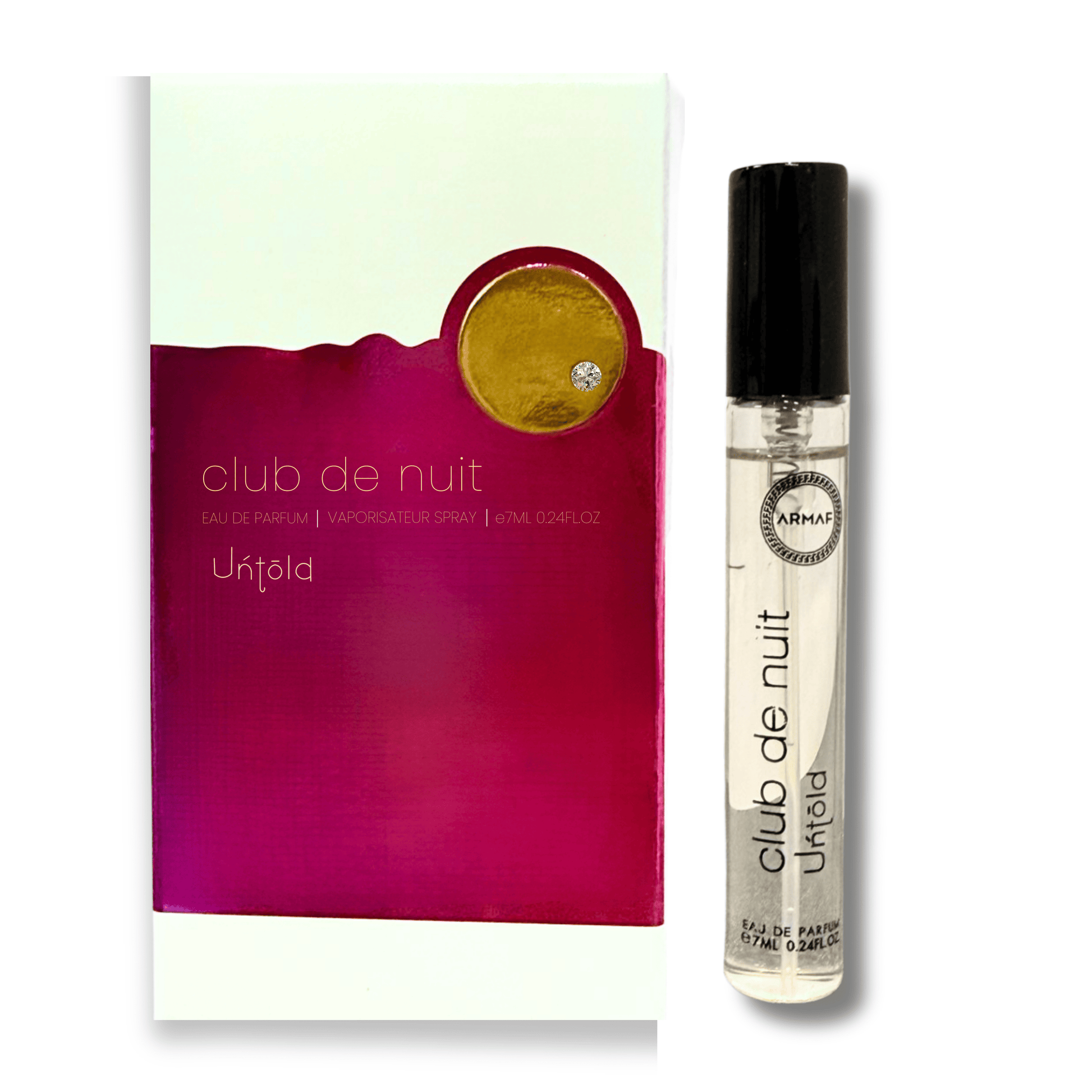 Club De Nuit Untold Eau De Parfum (EDP) 7ML - Long-Lasting fragrance for Men & Women - Trial Pack
