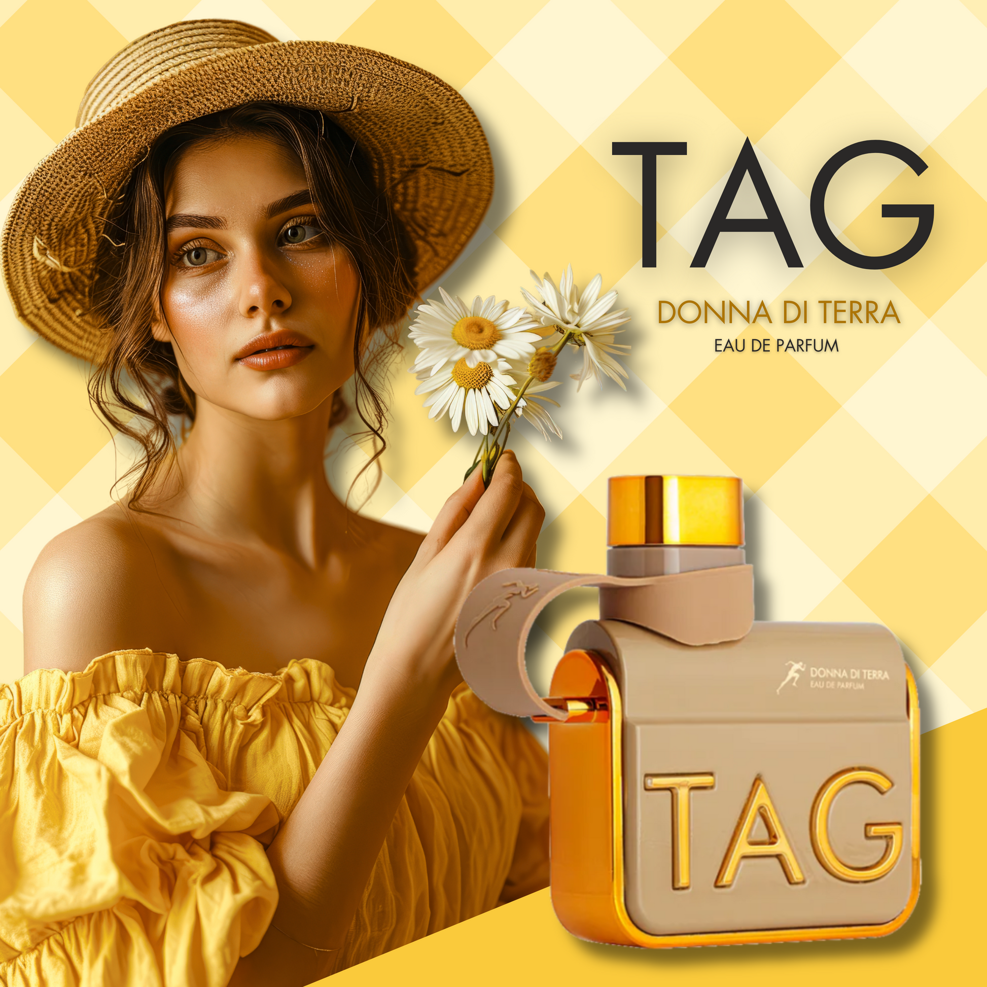 Armaf Tag Her Donna Di Terra Beige Eau De Parfum 100ML - Elegant Women's Fragrance