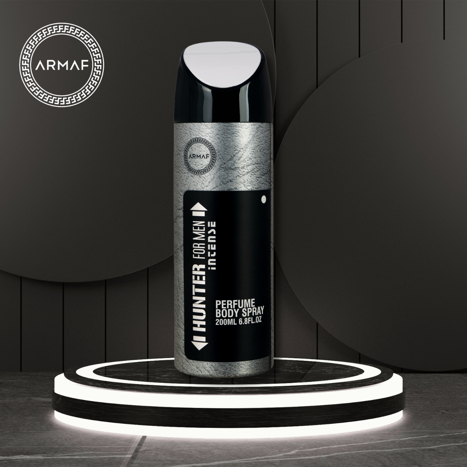 Armaf Club De Nuit Intense Man & Hunter Intense Deodorant for Men - 200ML Each (Pack of 2)