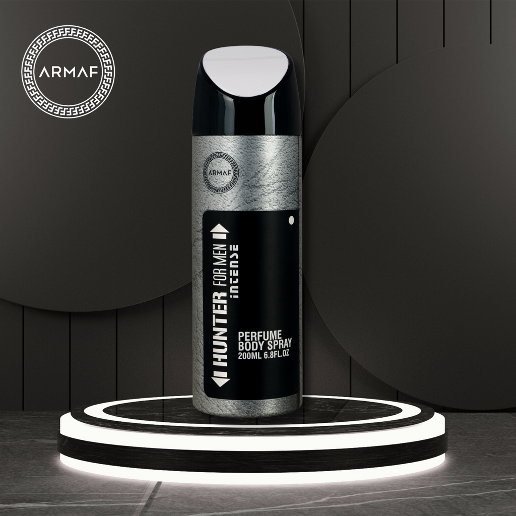 Armaf Club De Nuit Intense Man & Hunter Intense Deodorant for Men - 200ML Each (Pack of 2)