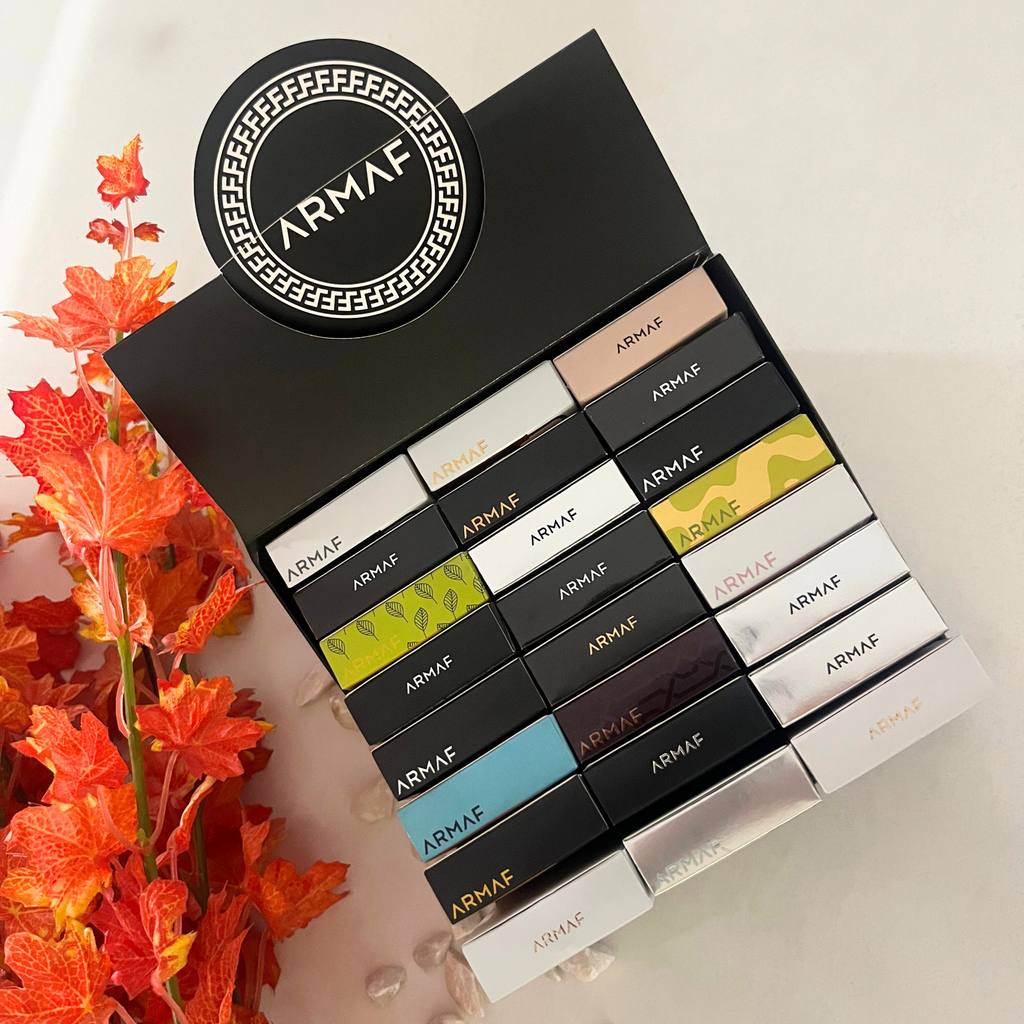 Armaf Discovery Set - Premium Luxury Fragrance (7ML x 24 PCS) Long-Lasting Fragrance for Men & Women - Perfect for Gifting & Travel