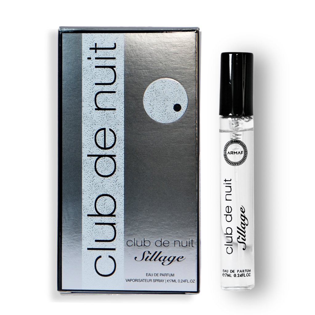 Armaf Club De Nuit Sillage Eau De Parfum (EDP) 7ML - Floral Woody Musk Long-Lasting Fragrance for Men & Women - Trial Pack