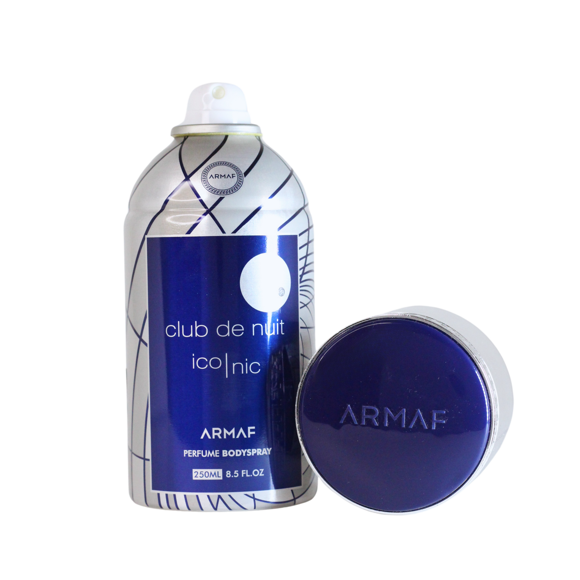 Armaf Club De Nuit Blue Iconic Deodorant 250ml for Men | Perfume Body Spray for Men | Daily Use