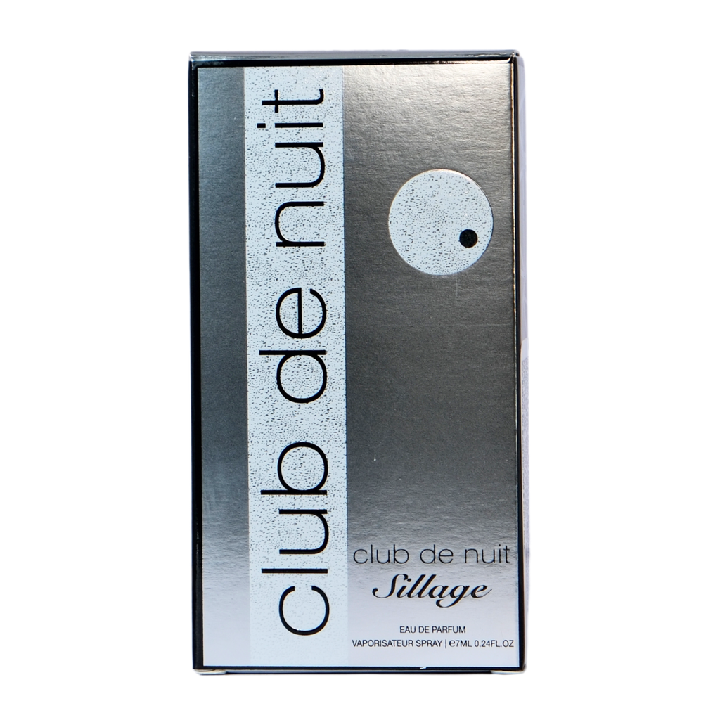 Armaf Club De Nuit Sillage Eau De Parfum (EDP) 7ML - Floral Woody Musk Long-Lasting Fragrance for Men & Women - Trial Pack