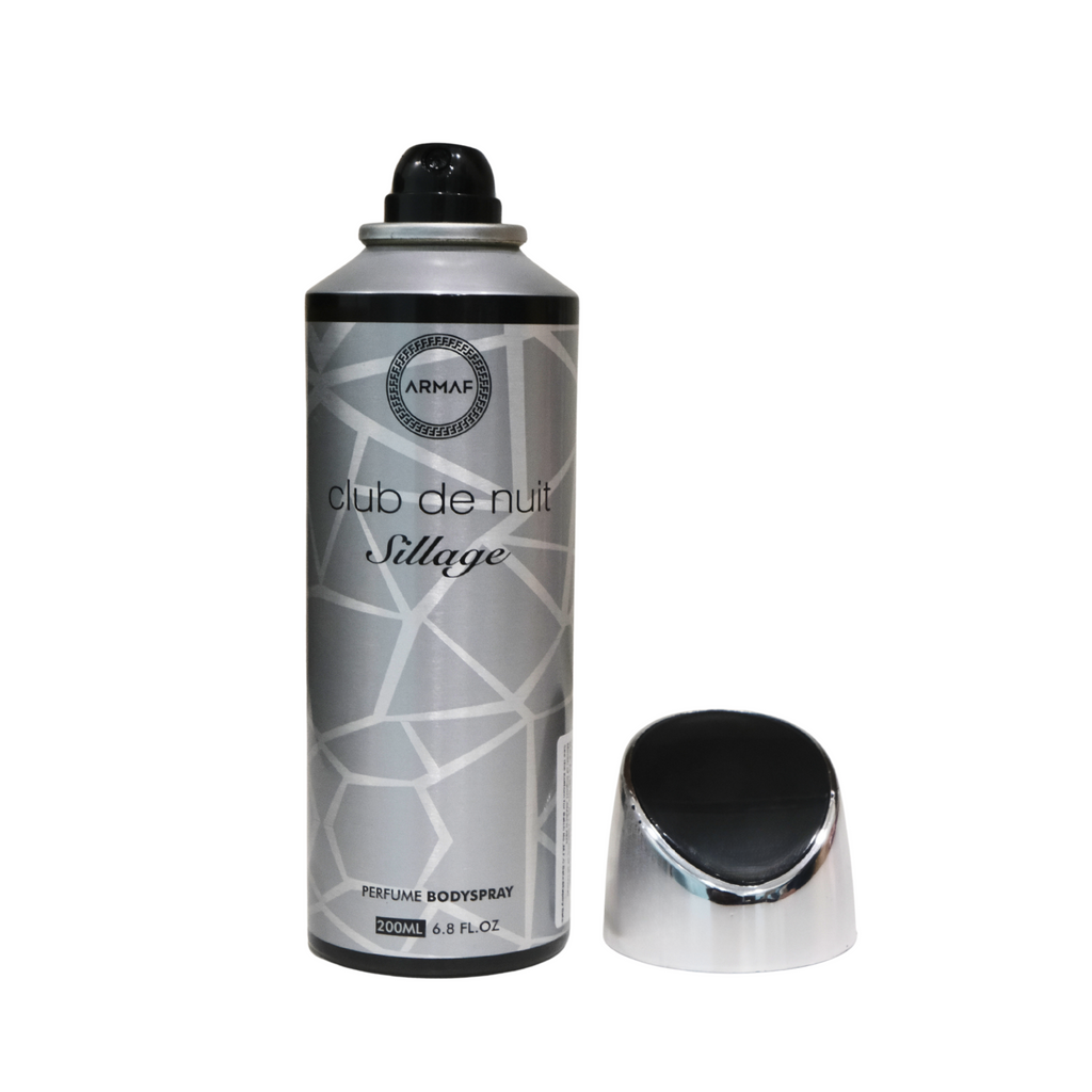 Armaf Club De Nuit Sillage Perfume Body Spray 200ML - Powerful Unisex Fragrance with Citrus and Musk