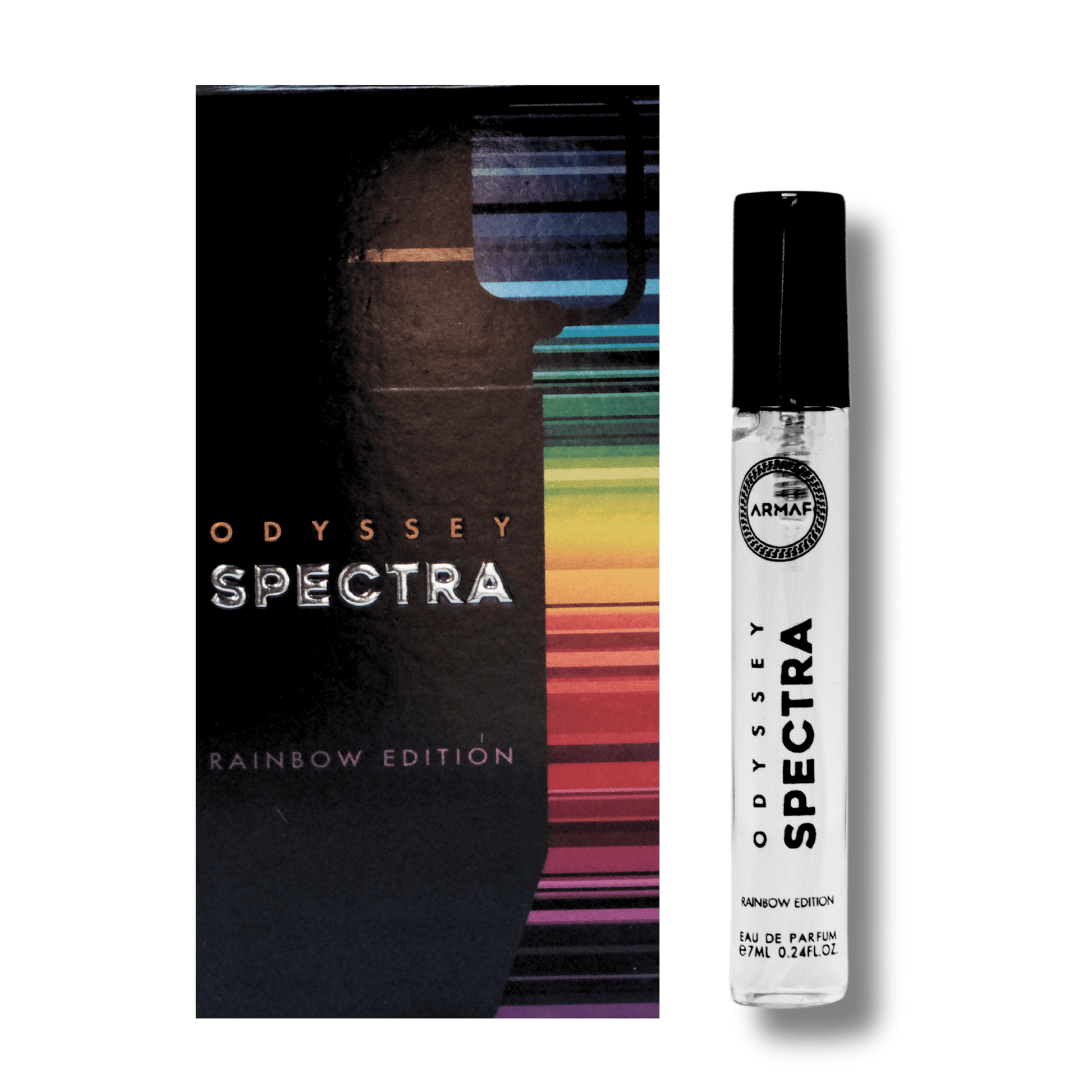 Armaf Odyssey Spectra Eau De Parfum (EDP) 7ML - Rainbow Edition, Oriental Spicy Long-Lasting Unisex Fragrance - Trial Pack