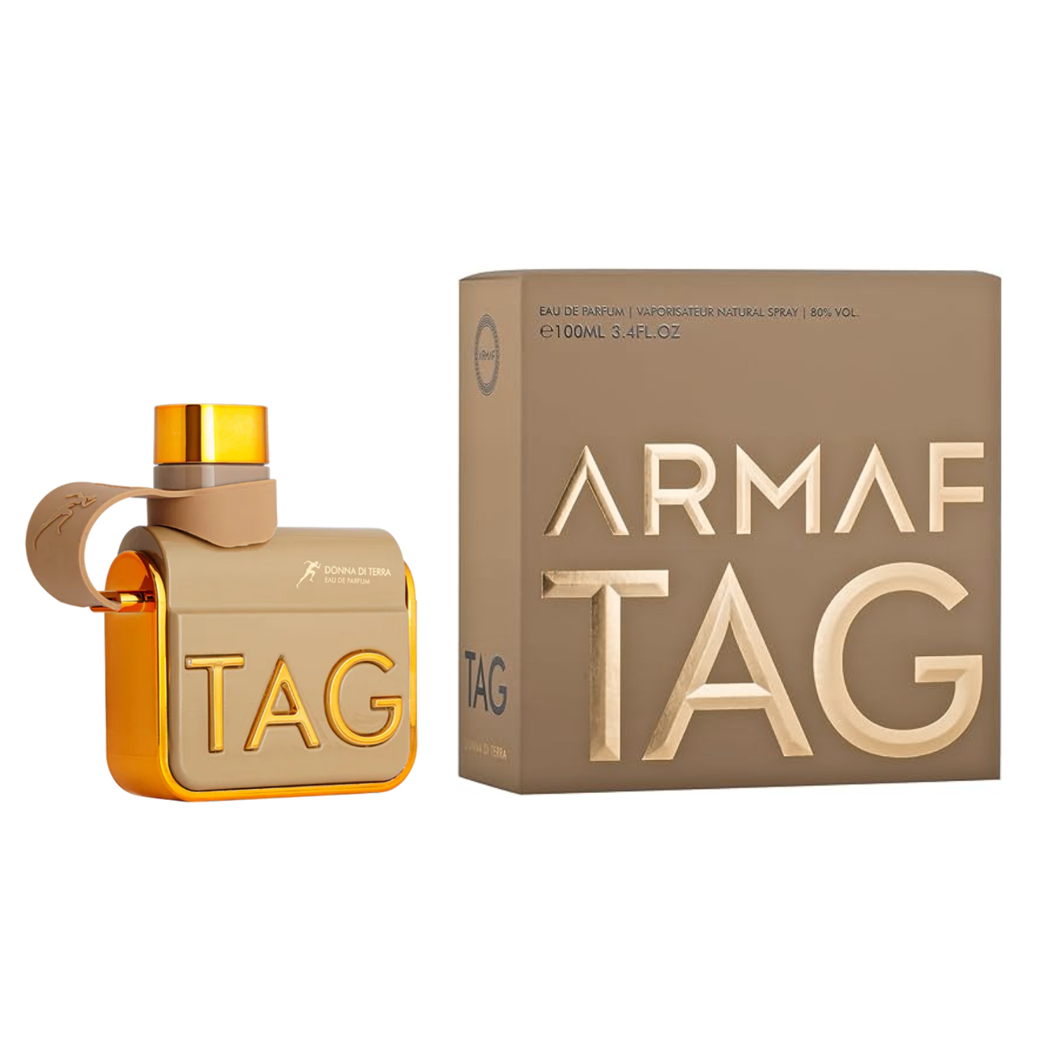 Armaf Tag Her Donna Di Terra Beige Eau De Parfum 100ML - Elegant Women's Fragrance