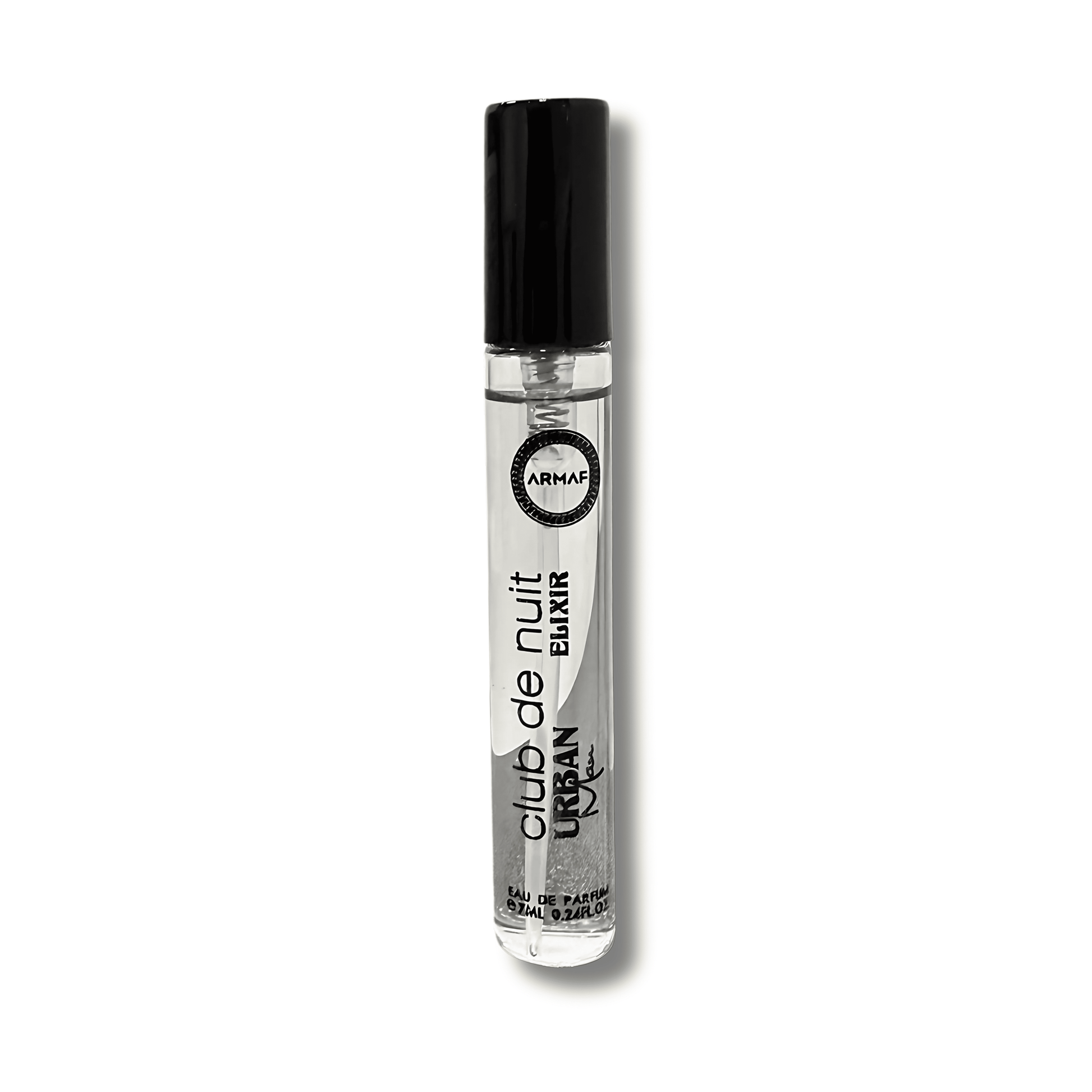 Armaf Club de Nuit Urban Man Elixir Eau De Parfum (EDP) 7ML - Woody Oriental Long-Lasting Fragrance for Men - Trial Pack