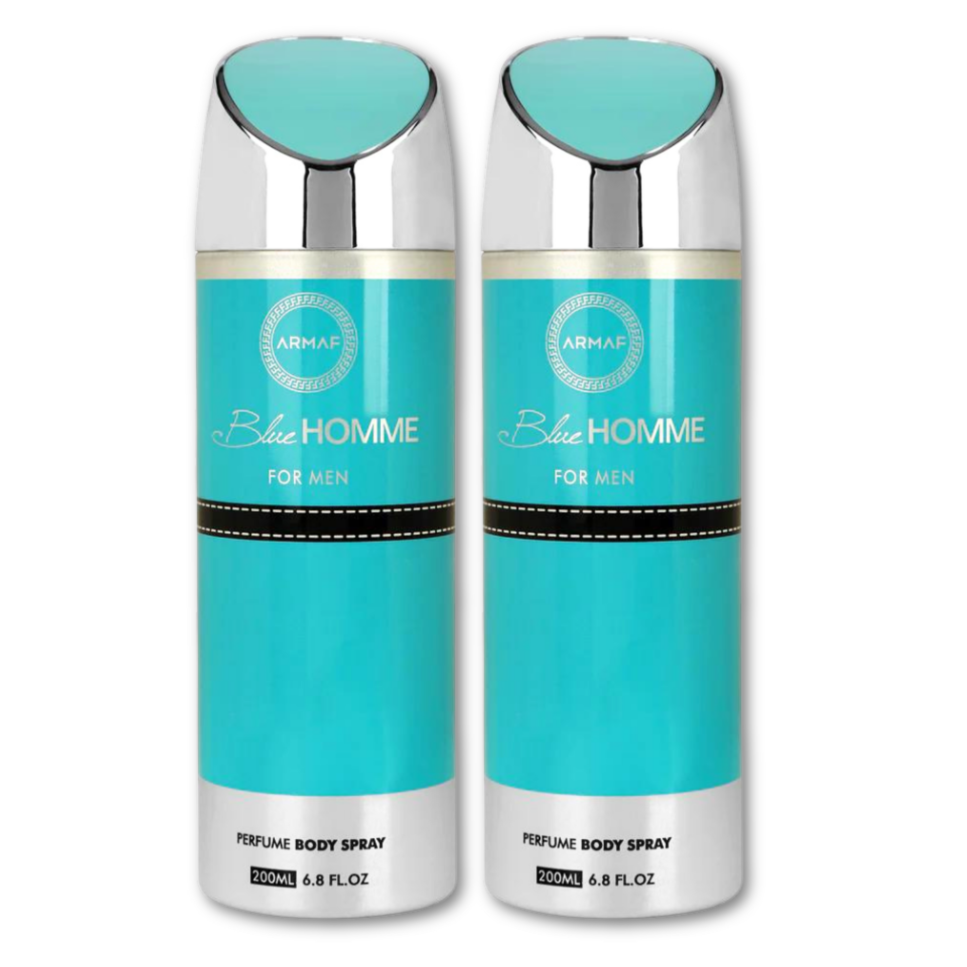 Armaf Blue Homme Deodorant for Men - 200ML Each (Pack of 2)
