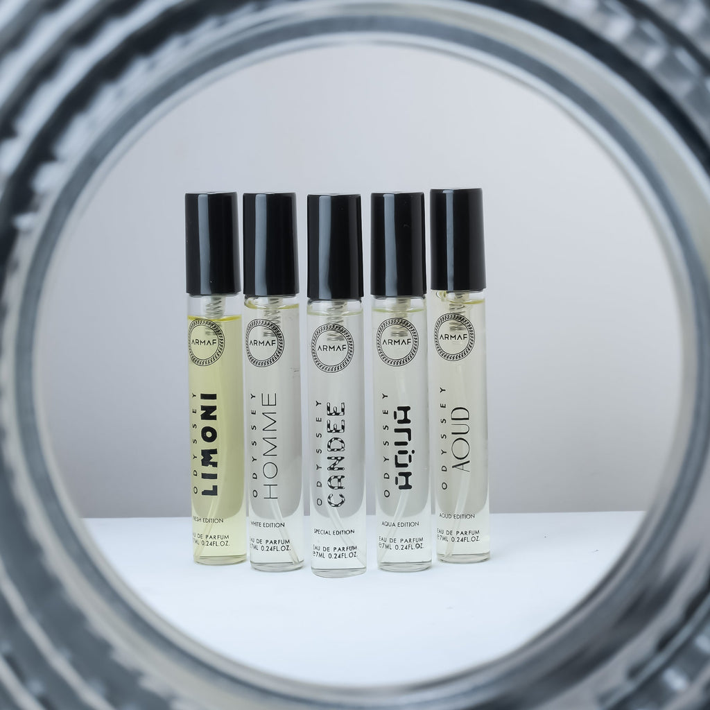 Armaf Discovery Set - Premium Luxury Fragrance (7ML x 24 PCS) Long-Lasting Fragrance for Men & Women - Perfect for Gifting & Travel