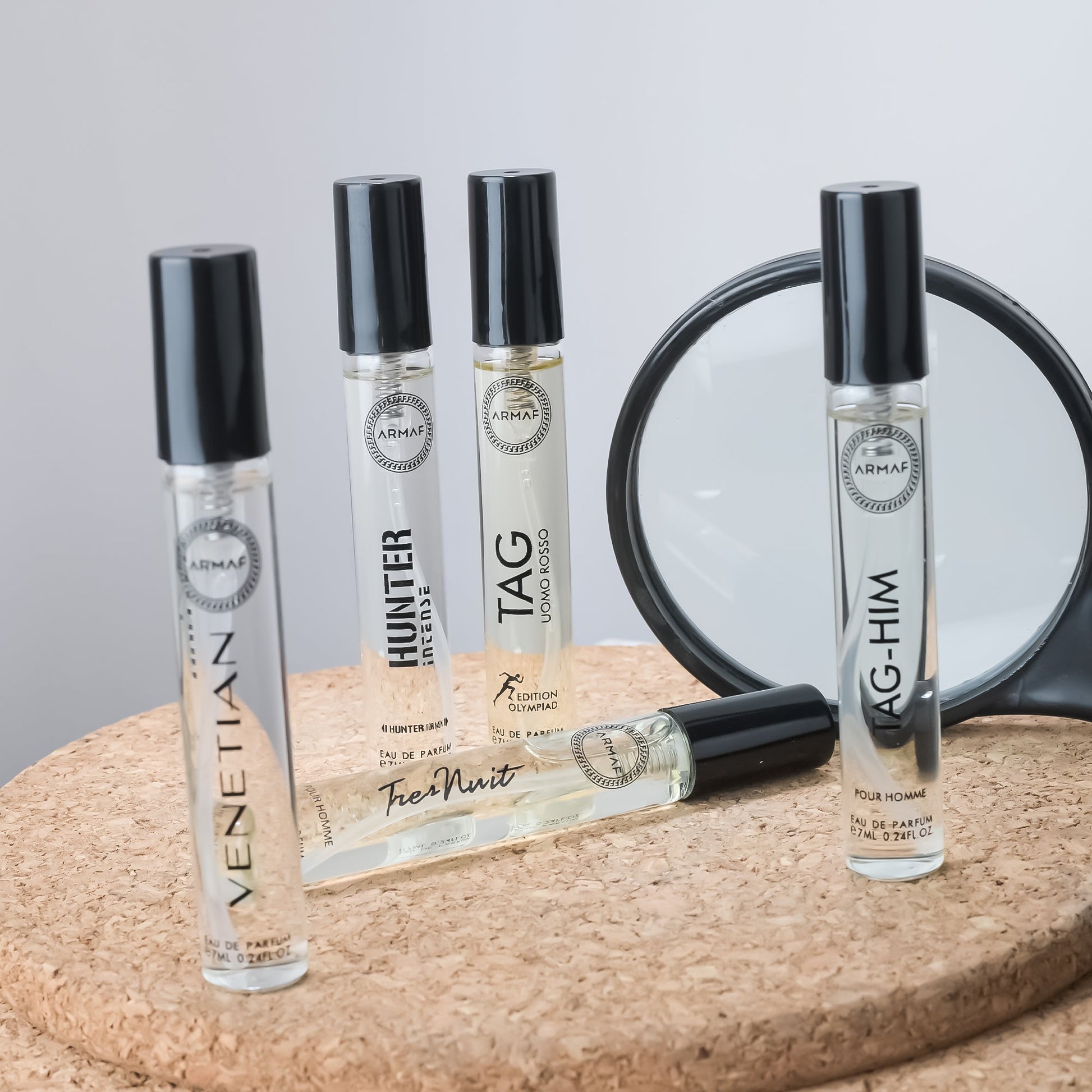 Armaf Discovery Set - Premium Luxury Fragrance (7ML x 24 PCS) Long-Lasting Fragrance for Men & Women - Perfect for Gifting & Travel