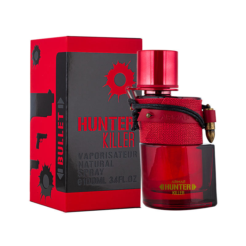 Armaf Hunter Killer Red Eau De Parfum (EDP) for Men 100ML -  Bold and Spicy Fragrance
