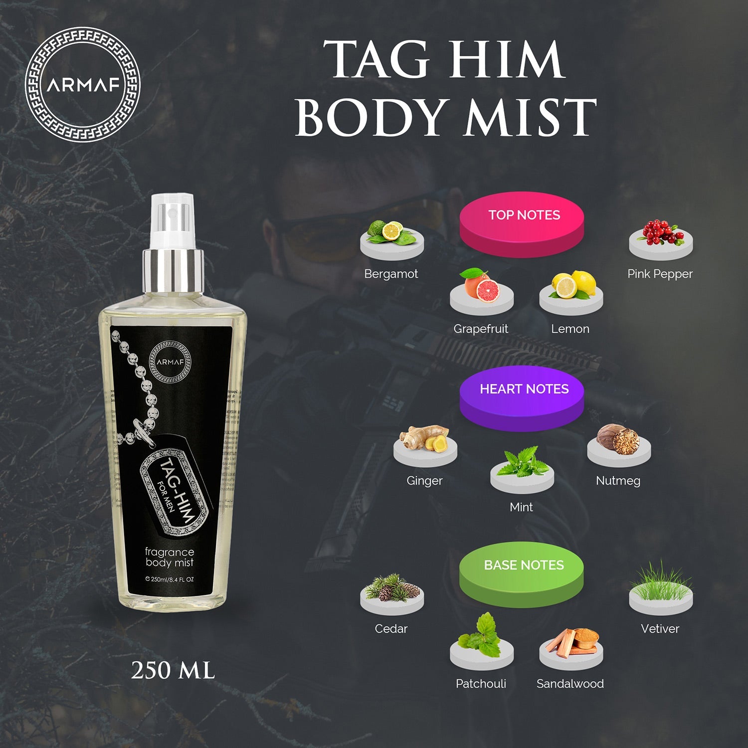 Armaf Tag Him Mist 250ML