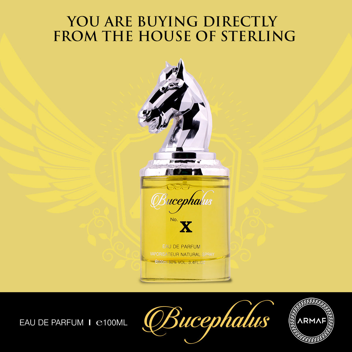 Armaf Bucephalus-X Eau De Parfum 100ML – Oriental Spicy Fragrance