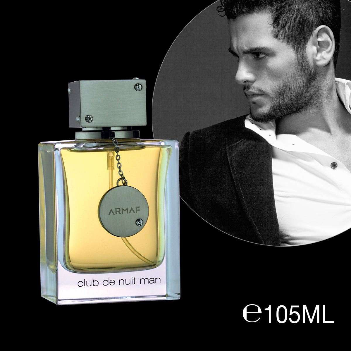 Armaf Club De Nuit Eau De Toilette (EDT) for Men 105ml – Bold Woody-Spicy Masculine Fragrance