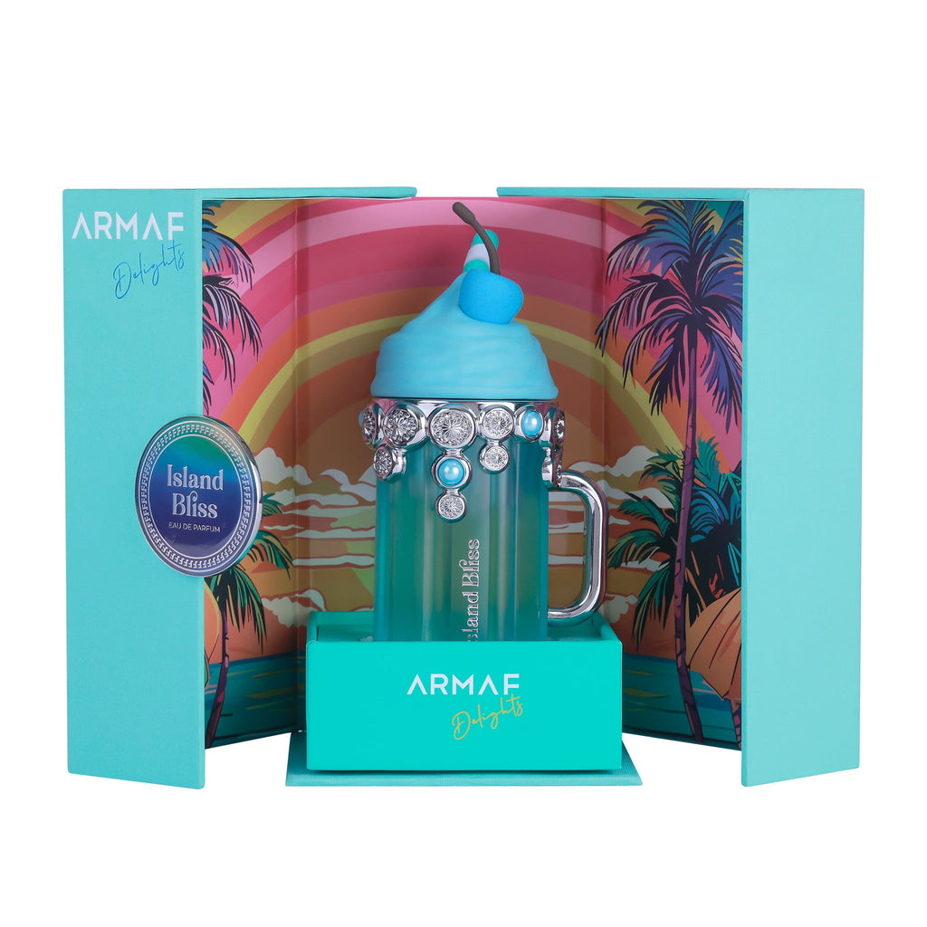 Armaf Delights Island Bliss Eau De Parfum (EDP) 100ML - Tropical Floral Fruity Perfume for Women with Coconut, Vanilla & Wild Berries