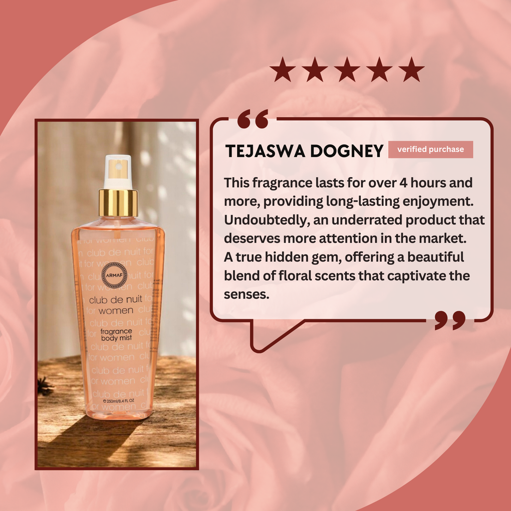 Armaf Club De Nuit Women Fragrance Body Mist 250ML