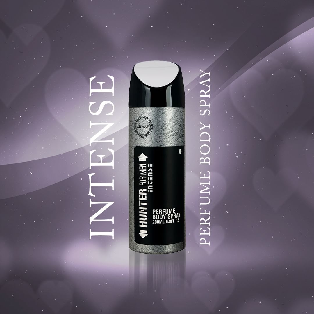 Armaf Hunter Intense Deodorant for Men - 200ML Each (Pack of 2)