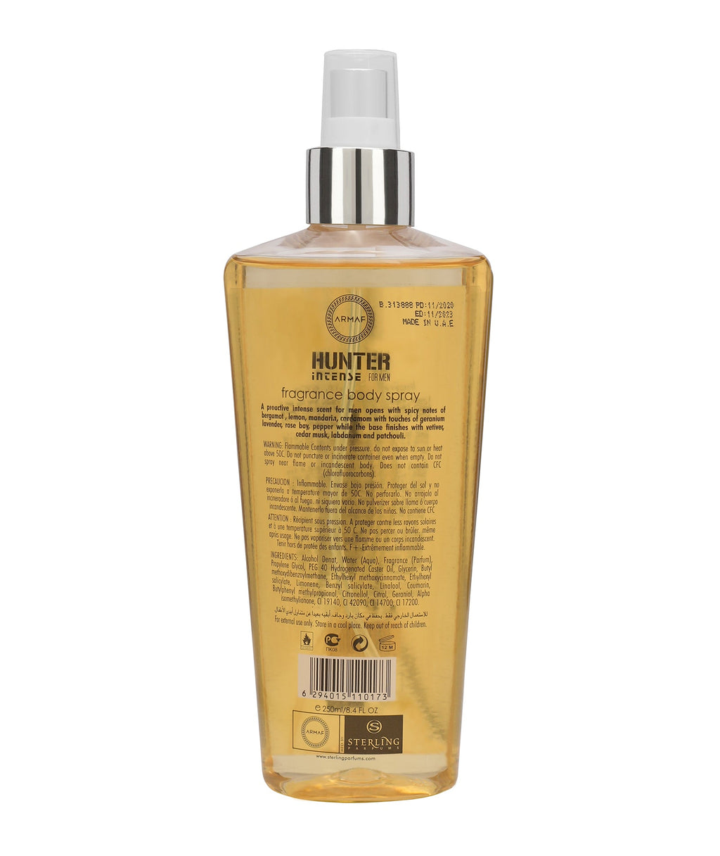 Armaf Hunter For Men Fragrance Body Spray 250ML