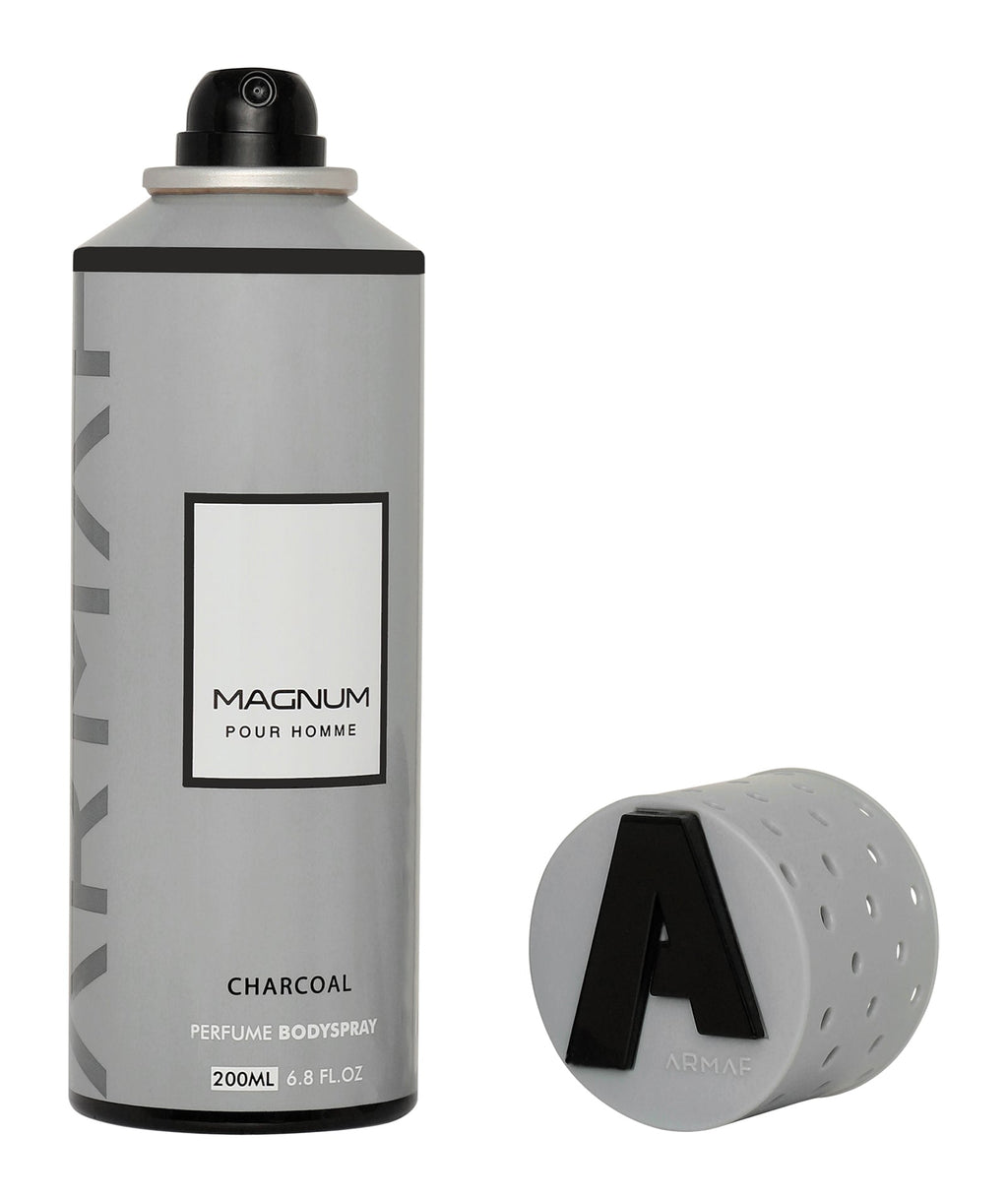 Armaf Magnum Pour Homme Charcoal Perfume Body Spray 200ml