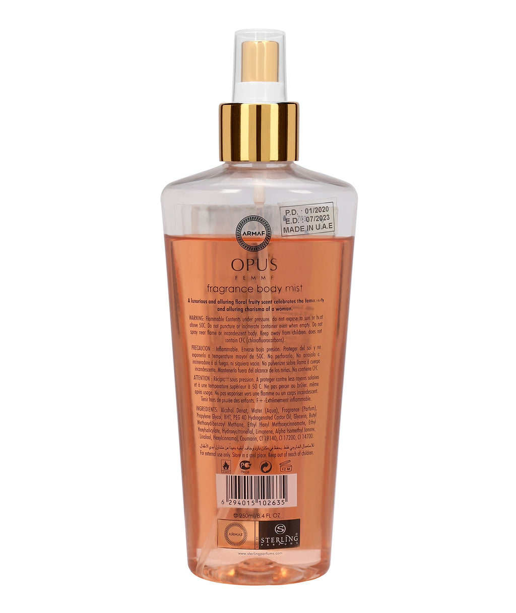 Armaf Opus Femme For Women Mist 250ML