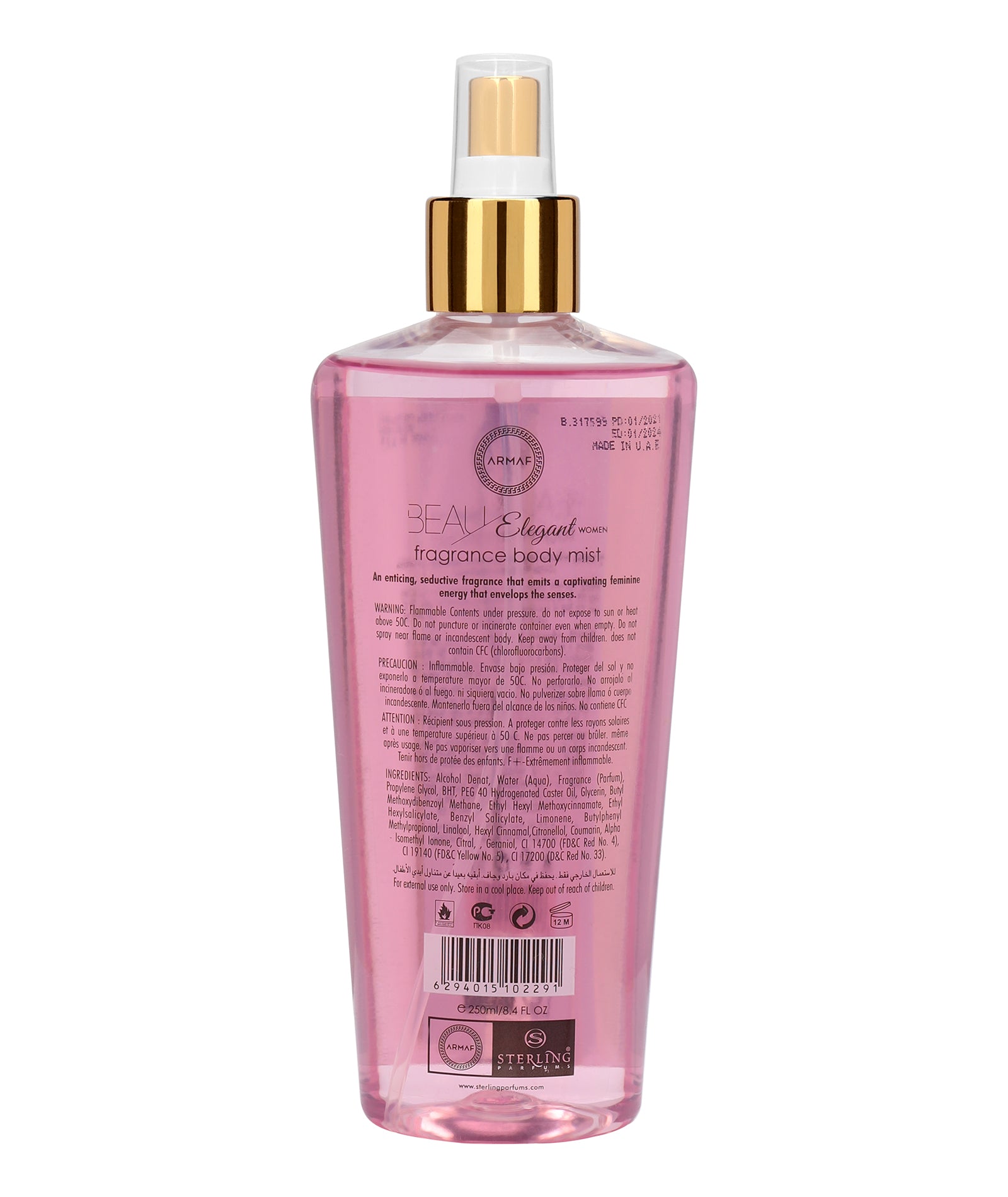 Armaf Beau Elegant Women Mist 250ML
